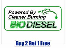 BIODIESEL Logo Sticker - gas clean fuel recycle bio diesel USA GoGoStickers picture