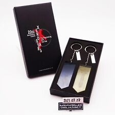 Memory Cube Crystal Keychain 2 Set Xenogears 20th Anniversary Concert Key Ring picture