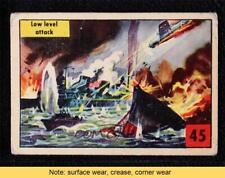 1954 Parkhurst Crash Dive Operation Sea Dog Low level attack #45 READ g3e picture