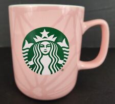 Starbucks Siren Logo Cute Pink Ceramic Collectible 15 oz Coffee Mug Cup - 2021 picture