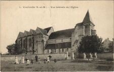 CPA COULOMBS Church Side View (979882) picture