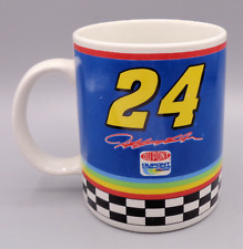 Vintage Jeff Gordon NASCAR 24 Rare Ceramic Coffee Mug Tea Cup Highlight Sports  picture