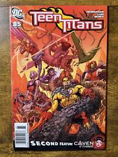 TEEN TITANS 85 EXTREMELY RARE NEWSSTAND VARIANT DC COMICS 2010 picture