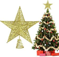 Christmas Tree Topper,9 Inch Christmas Star Tree Topper for Christmas Decoration picture