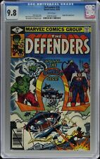 1979 Marvel The Defenders #76 CGC 9.8 White Pages Omega Man appearance picture