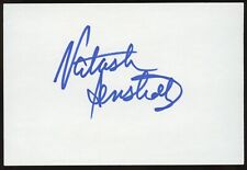 Natasha Henstridge signed autograph 4x6 cut Canadian Actress series Species picture