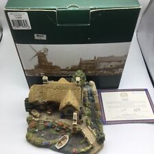 Lilliput Lane The Old Mill at Dunster 2001 Anniversary Cottage Box and Deeds picture
