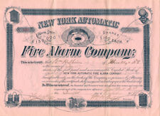 New York Automatic Fire Alarm Co. - General Stocks picture
