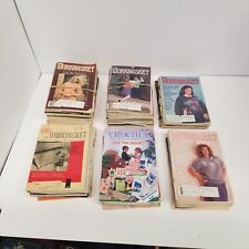 Vintage 1970s-1980s The Workbasket Sewing & Crafts Magazine Lot of 75+ picture