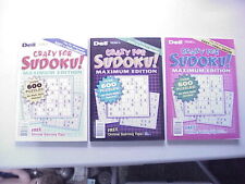 DELL CRAZY FOR SUDOKU Maximum Edition volume 30, 31 and 32 picture