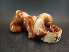 Lichten Ware Figurine Dog With Bowl picture