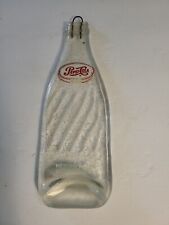 PUDDLE BOTTLE Vintage PEPSI COLA 10oz Glass Flattened Melted Retro picture