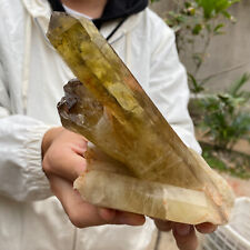 1.6lb Natural Citrine cluster mineral specimen quartz crystal healing picture
