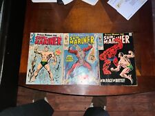 Vintage Marvel Sub-Mariner (vol.#1 ) 3bk Lot. #’s 1, 5, And 8 picture