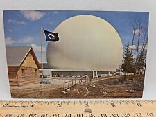Vintage Postcard Andover Maine Earth Station Bell System Satellites Radome picture