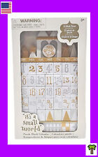🌴 Disney Parks It’s A Small World Puzzle Block Calendar - 35 Block Pieces NEW picture