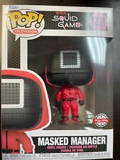 FUNKO POP Squid Game 1231 Masked Manager Special Edition Exclusive square picture