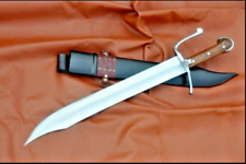Custom Handmade Carbon Steel GUSTAV Messer Historical Sword-Camping-24-inches. picture