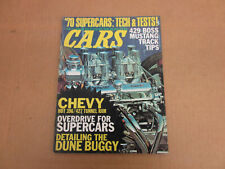 HI-PERFORMANCE CARS magazine November 1969 drag race muscle Chevrolet Daytona picture