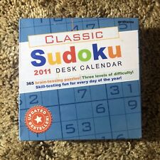 Classic Sudoku 2011 Desk Calendar (PAPP International, 2009) New picture