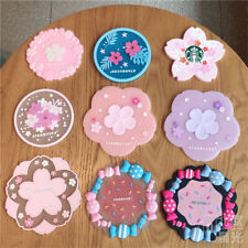 Starbucks Silicone Coaster Sakura  Thermal Insulation Anti-skid Creative Coaster picture