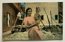 Postcard Panama City Native Baby in Carnival Dress woman vintage Vibert & Dixon picture