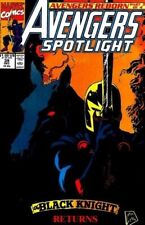 Avengers Spotlight (1989) #39 VF. Stock Image picture