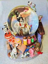 Rare Vintage Disney Snow Globe Musical, Plays Cruella de Vil, 101 Dalmatians picture