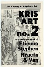 Kris Art #2 Dom Orejudos 1954 Etienne Gay Comic Art Chuck Renslow w/Order Form  picture