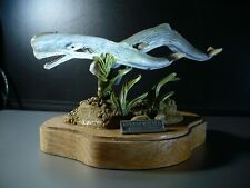 Vintage Hand cast Conan Scanland Pewter - Sperm Whale hand painted 1980's picture
