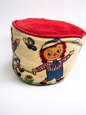 Vintage Raggedy Ann And Andy Ottoman/floor Pouf Pillow picture