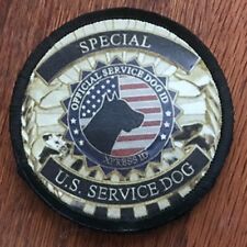 K-9 Special U.S.Service Dog Morale Patch ARMY MILITARY  ISAF ATTACK DOGS OF WAR  picture