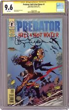 Predator Hell and Hot Water #1 CGC 9.6 SS Schultz 1997 1963674008 picture