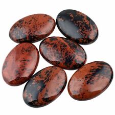 Mahogany Obsidian Palm Thumb Worry Stone 30-40 mm picture