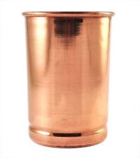 Pure Copper Cup Mug Tumbler Glass Water 300 ml SHIP IN 24 HRS ITEM LOCATION USA picture