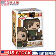 Funko Pop The Walking Dead TV Daryl Dixon with Dog #1182 AMC Action Figure NEW picture