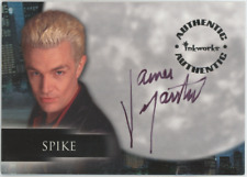 James Marsters Auto Signed 2000 Inkworks Spike in Angel Season 1 #5 26065 picture