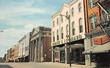 Salisbury Maryland West Main Street Downtown 1950s Vtg Postcard B60 picture