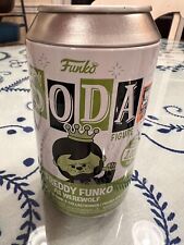 Freddy Funko As WereWolf Green Glow Label Soda #/3000 Heavy Metal Halloween 2023 picture