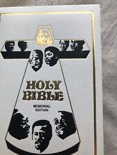 1976 Holy Bible Black Heritage Edition King James Vintage African American picture