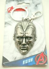 Marvel Comics Vision Silver Color Heavy Metal Key Chain New NOS MIP picture