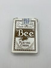 Bee Casino Playing Cards Golden Nugget black and gold vintage picture