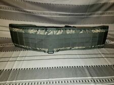 REGULATION ISSUE USAF AIR FORCE ABU TIGER STRIPE MOLDED MOLLE BATTLE BELT SMALL picture