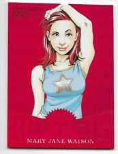Mary Jane Watson Fleer Ultra Precious Metal Gems PMG Marvel Universe RED 87/99 picture