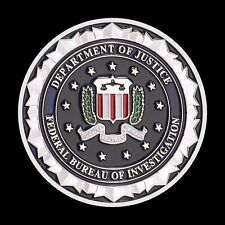 Department of Justice DOJ Silver Federal Bureau of Investigation FBI Challenge C picture