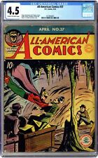 All American Comics #37 CGC 4.5 1942 1573056001 picture