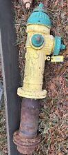 Fire Hydrant Genuine  Cast Iron Garage Bar Man Cave Fireman, Can Ship picture