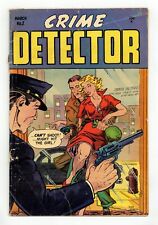 Crime Detector #2 GD 2.0 1954 picture