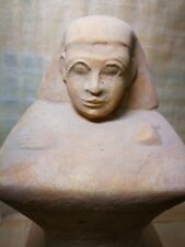 Rare Ancient Egyptian Antiquities Egyptian Statue of Seated Scribe Egyptian BC picture