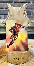 1993 Marvel Masterpieces SUPER RARE Iron Man No-Foil Prepress #4🔥💎🔥 picture